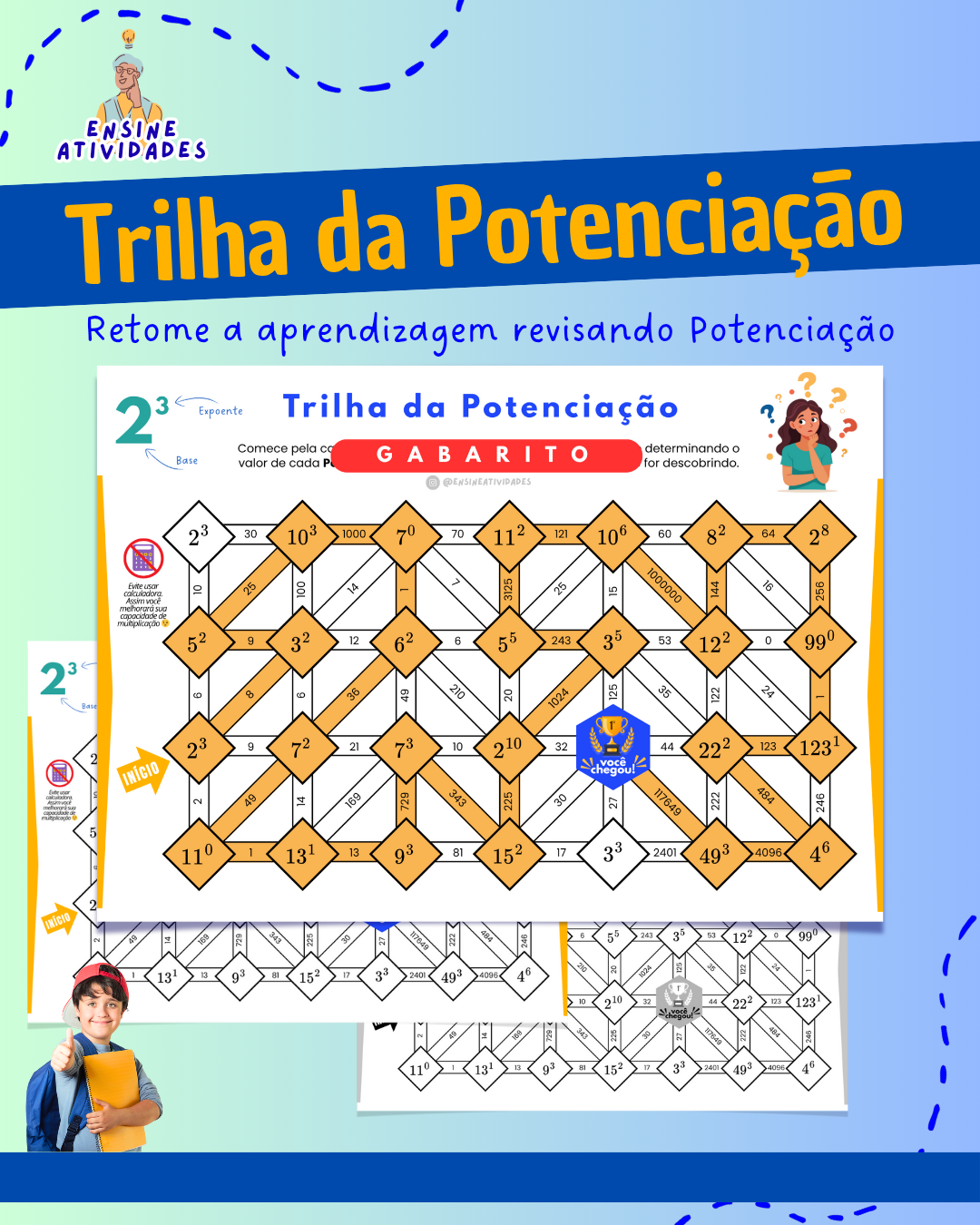 Trilha da Potenciação - Imagem 3