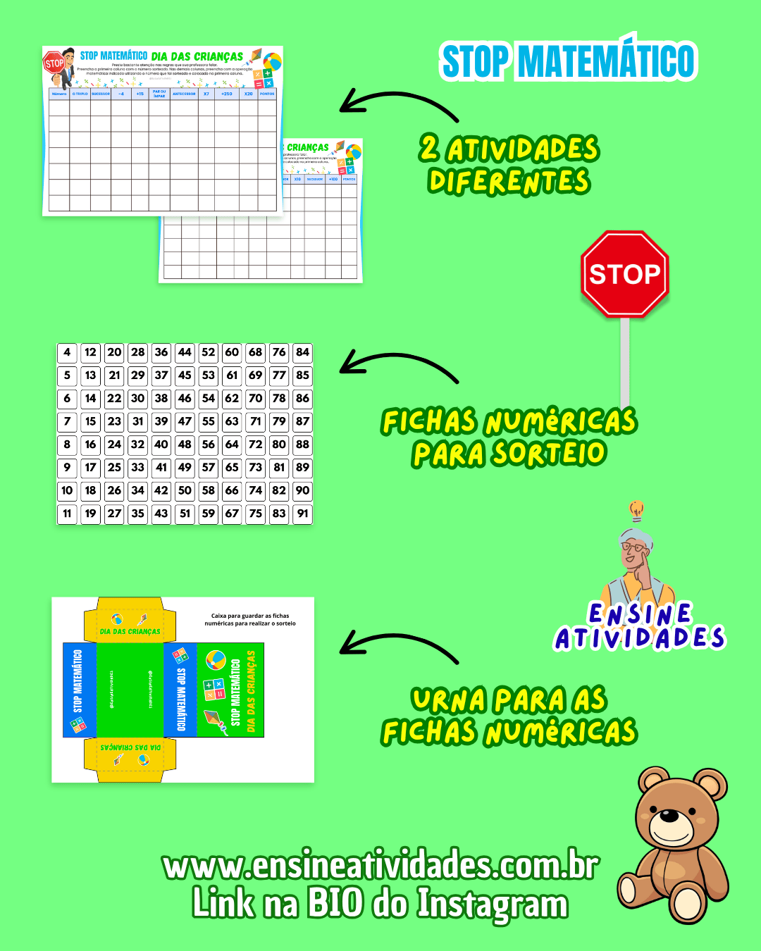 STOP Matemático do Dia das Crianças - Imagem 2