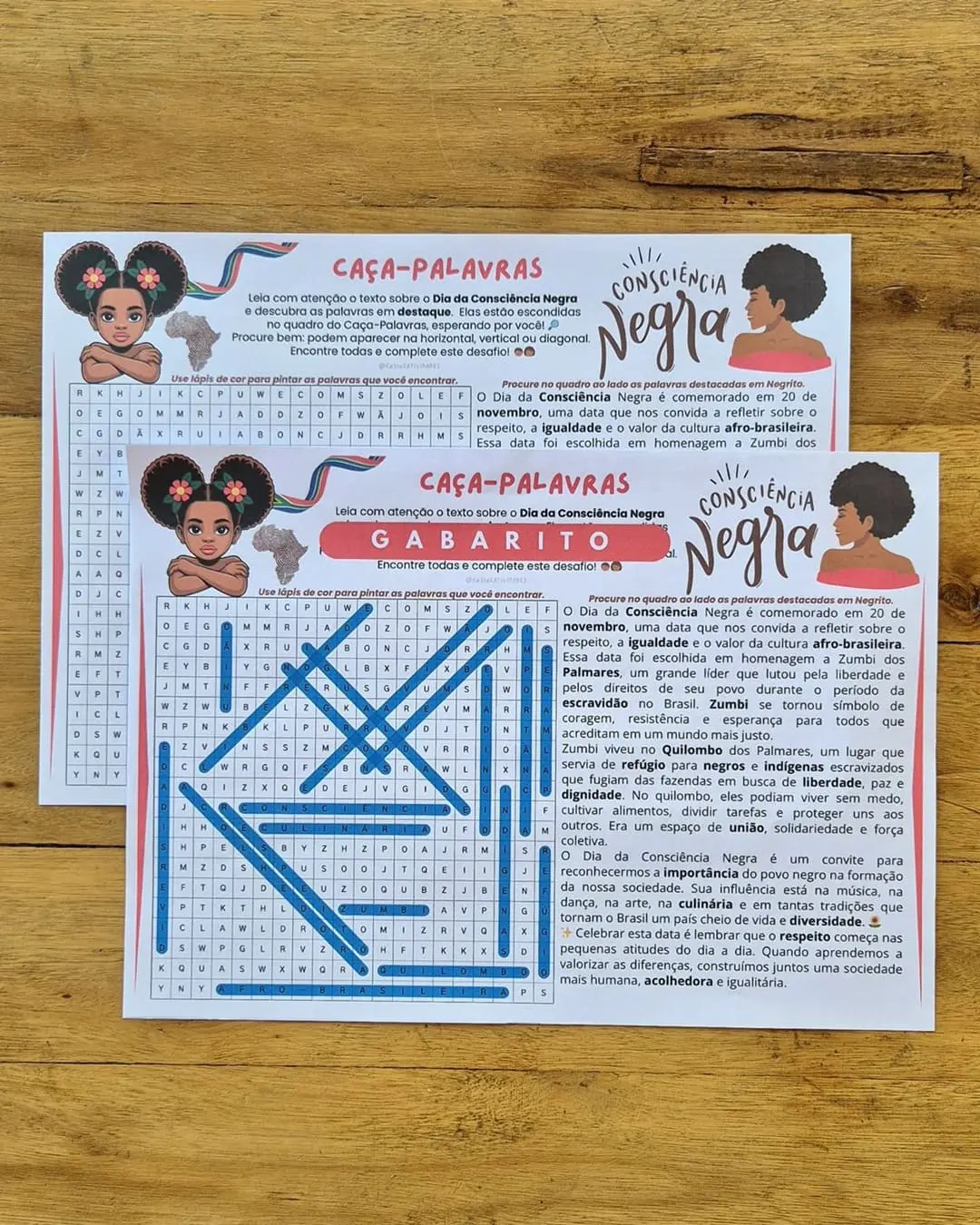 Caça-palavras da Consciência Negra - Imagem 3