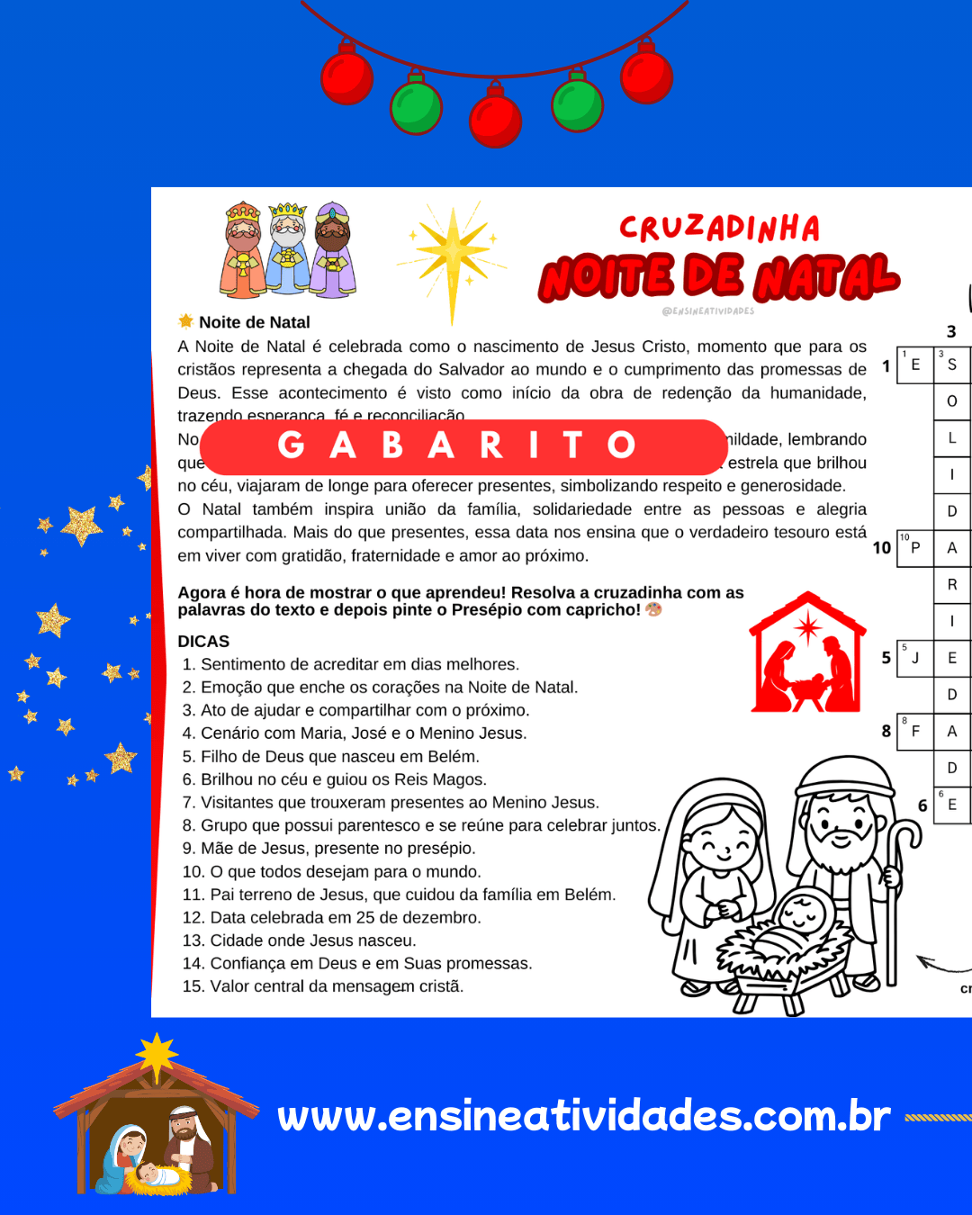 Cruzadinha da Noite de Natal - Imagem 2