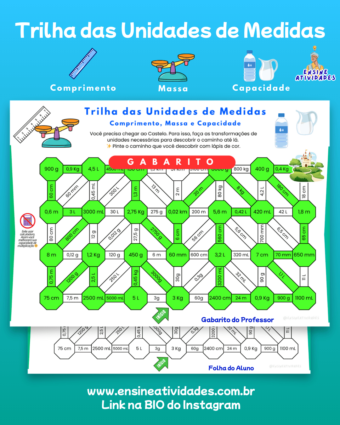 Trilha das Unidades de Medidas