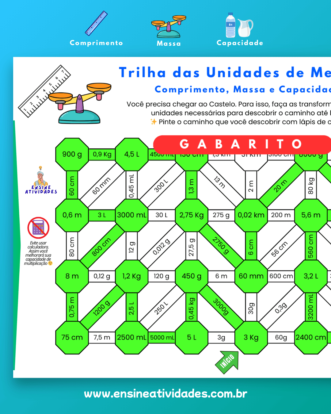 Trilha das Unidades de Medidas - Imagem 2
