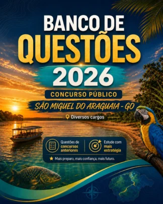 Conhecimentos Comuns – Superior – SÃO MIGUEL DO ARAGUAIA/GO – Instituto VERBENA