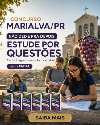 Conhecimentos Comuns – Nível Médio e Técnico – MARIALVA/PR – Fundação FAFIPA