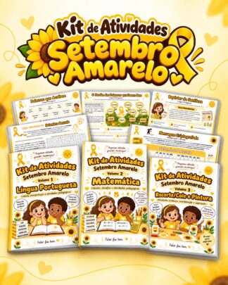 Kit de Atividades sobre o SETEMBRO AMARELO - Português e Matemática
